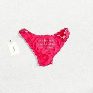 Zonarch a la Holiday Lea Ruffled Brief Pink